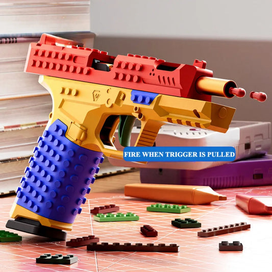 DIY Brick Blaster Toy – Kids Create & Play in Minutes